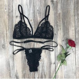 Intimates & Sleepwear - New! Women's Sexy Lace Bra Lingerie Set Size S-L Intimates & Sleepwear - New! Women's Sexy Lace Bra Lingerie Set Size S-L